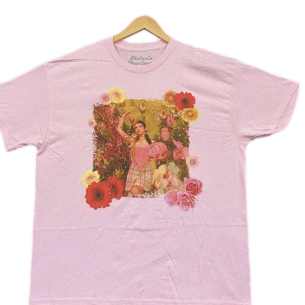 Melanie Martinez Pink Floral Graphic Women's Tee